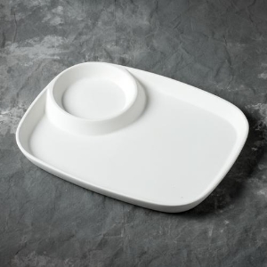 Low Fire - Small Snack Plate 