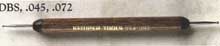 Double Ball Stylus, Medium  Kemper Double Ball Stylus, Medium, Kemper tools, pottery tools, ceramic tools, clay tools, stylus, embossing tool, sgraffito tool