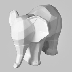 Faceted Elephant 