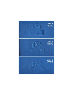 UPSALA - Blue Porcelain cone 6-7 